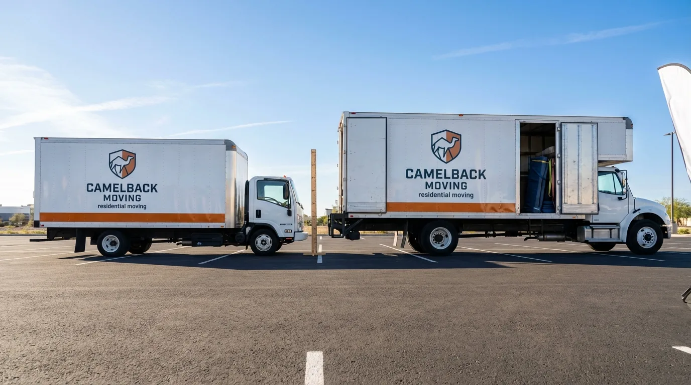 Moving truck size capacity guide in Greenbrier